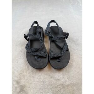 Chaco Mens Z/Cloud Sandals Size 11 Black Gray Adjustable Straps Outdoor‎ Casual